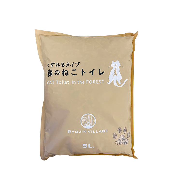 森のねこトイレ くずれるタイプ 5L×1袋