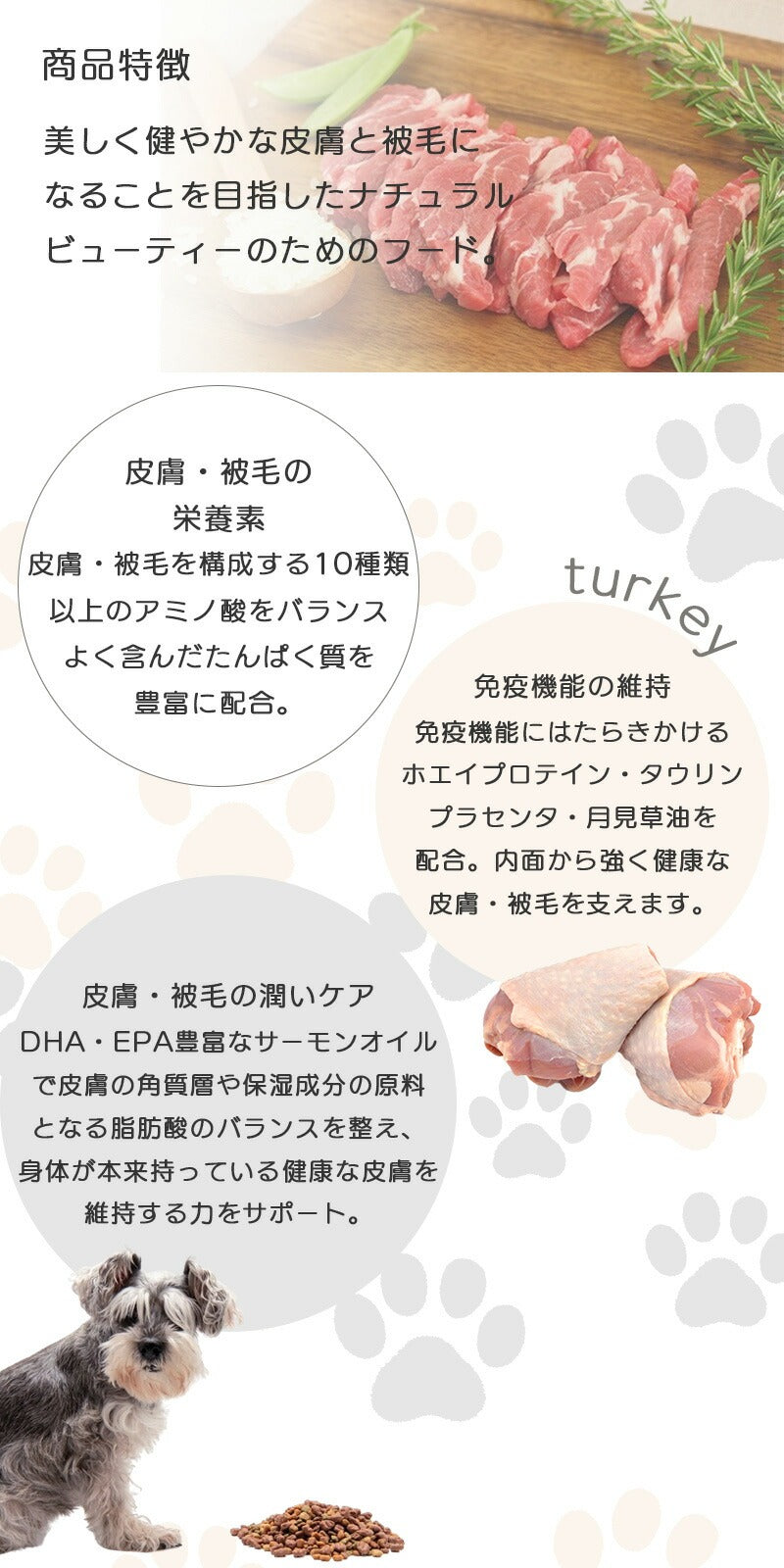 ナチュラルハーベスト スキン&コート(皮膚・被毛ケア)6kg
