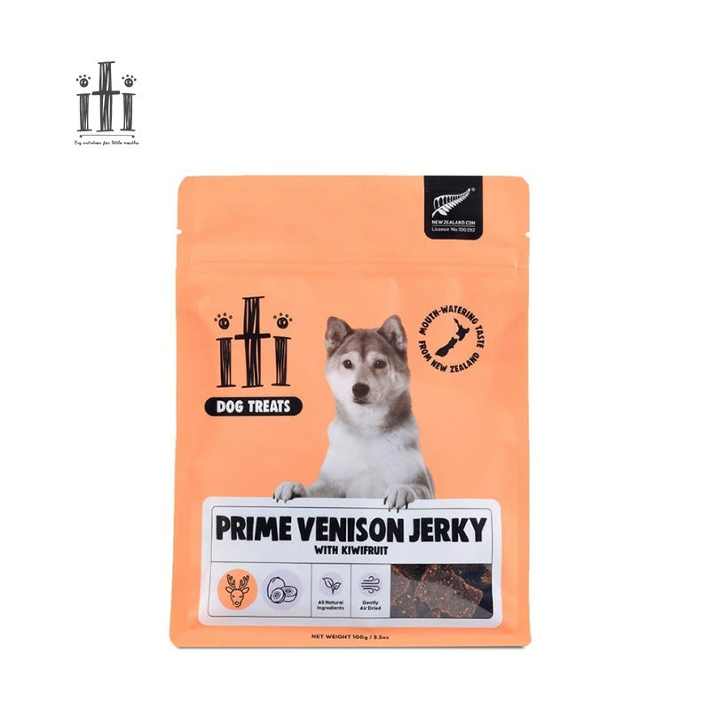 犬 おやつ iti ドッグトリーツ ベニソンジャーキー【エイジングケア】100g