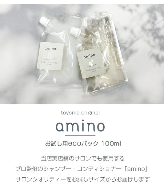 amino お試しサイズ 低刺激ペットシャンプー&コンディショナー 各100ml