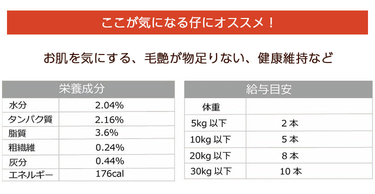 ベジカリ 皮膚・被毛 犬 猫 おやつ サプリメントおやつ