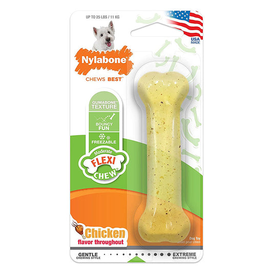 Nylabone ナイラボーン フレキシチュウ レギュラー Ｍ